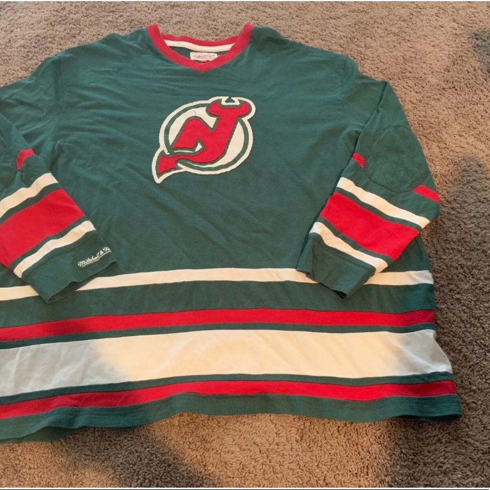 Mitchell & Ness New Jersey Devils Hockey Jersey